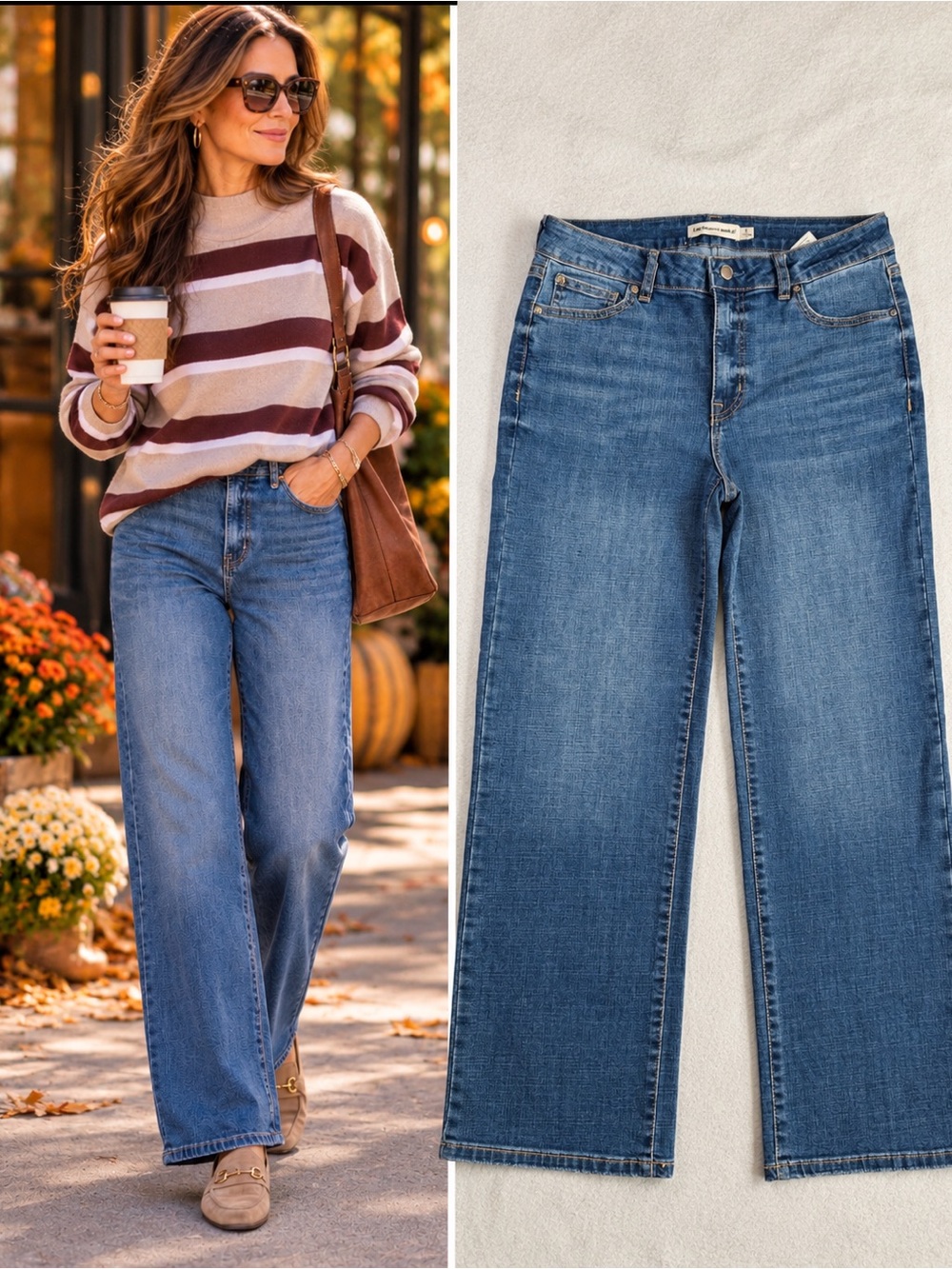 RM Rebecca Minkoff Straight Leg Jeans Size 6 Medium Wash Denim